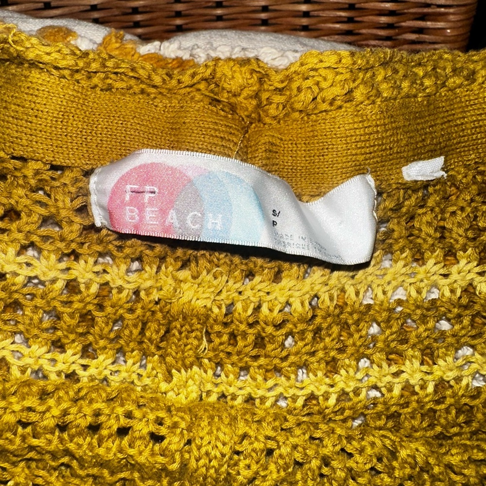 Free People Beach Montauk Dunes Crochet Shorts - Picture 4 of 5